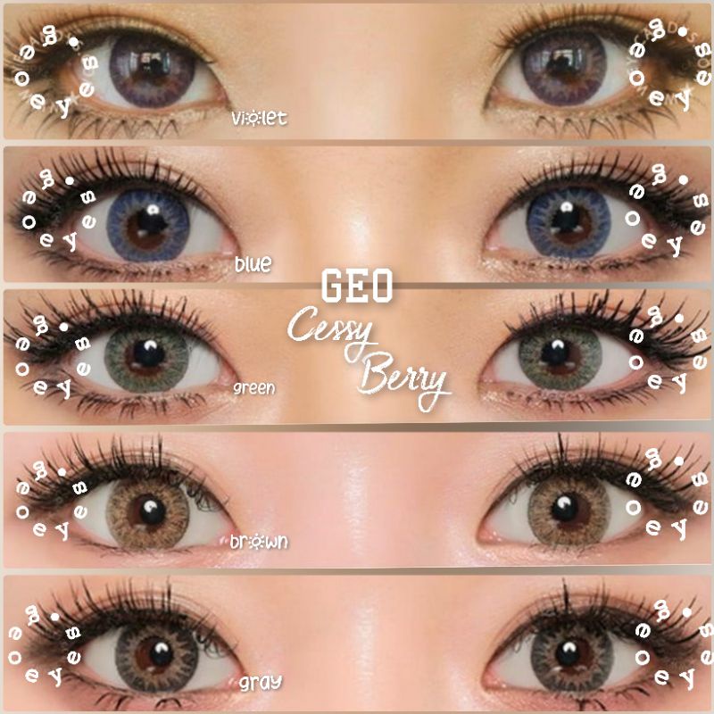 Softlens Geo Cessy Berry