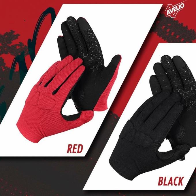 sarung tangan sepeda AVELIO LEAP down hill MTB Gloves full finger