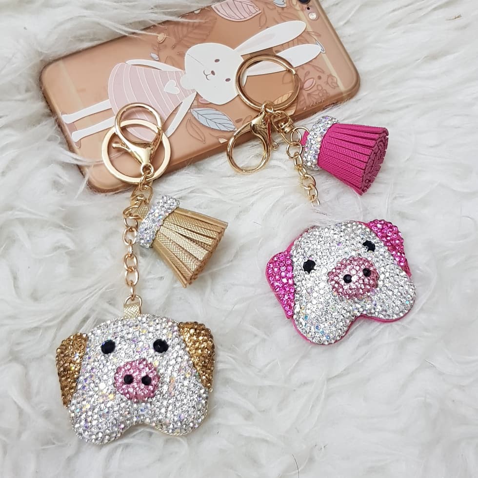 piggie blink bagcharm