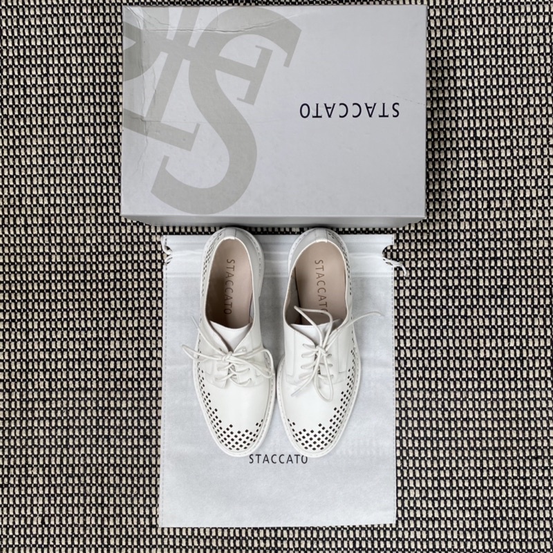 stacato leather shoes