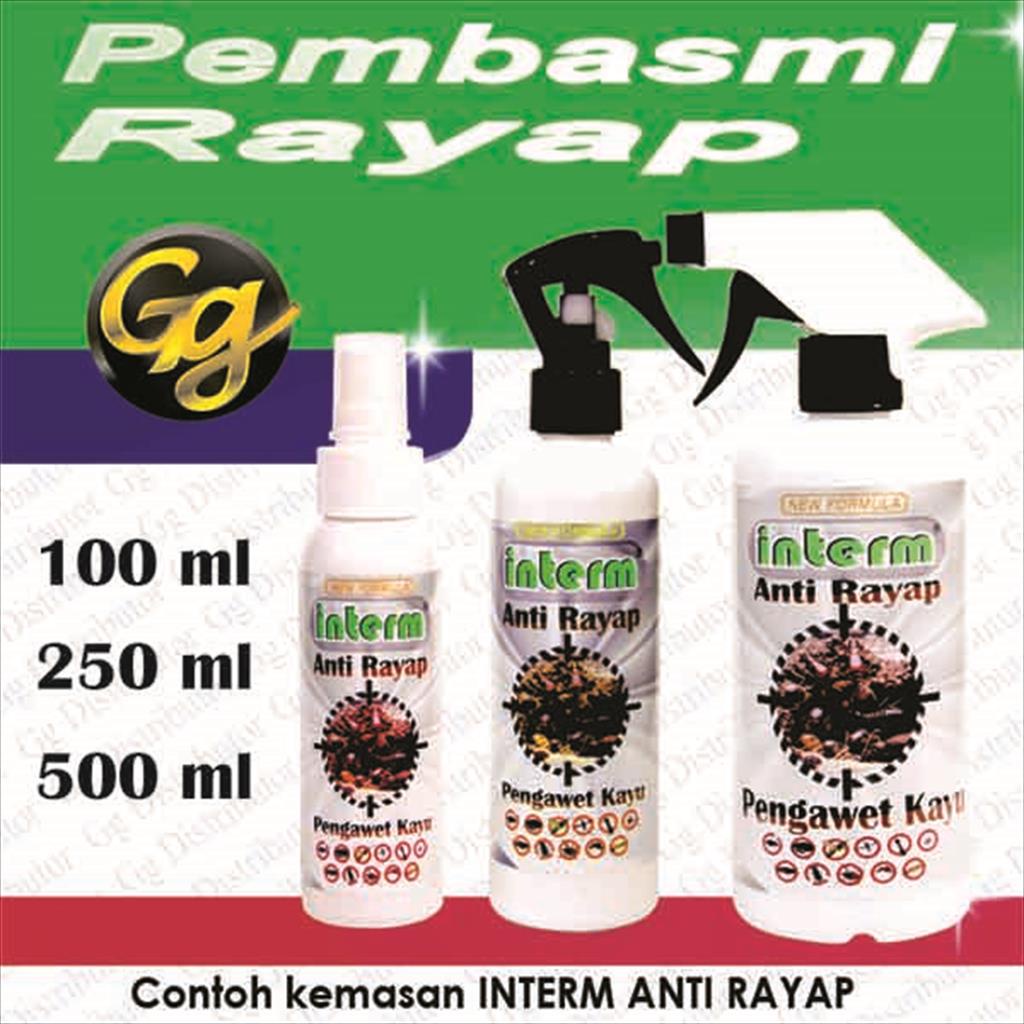 INTERM ANTI RAYAP 100 ML INSEKTISIDA PENGAWET KAYU