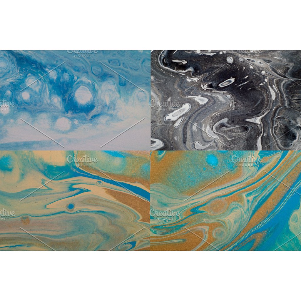 50 Sea marbling Textures - JPEG Ultra HD