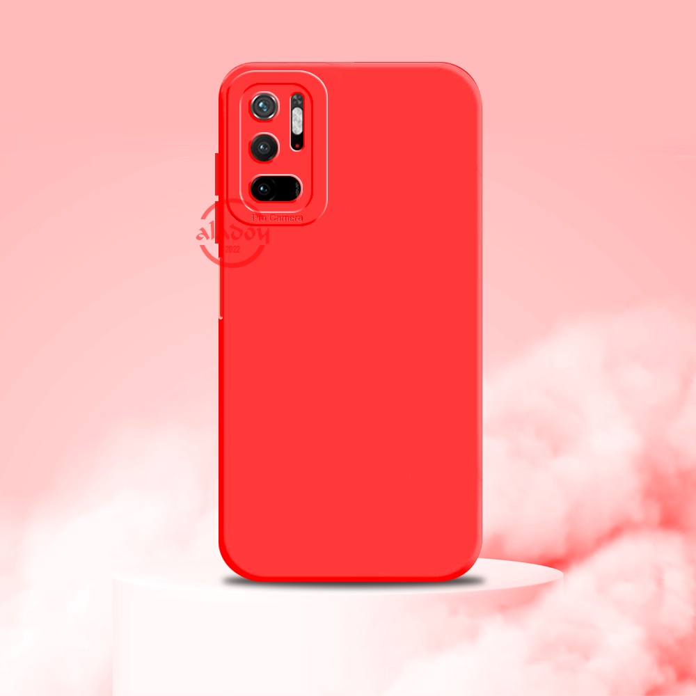 Case Xiaomi Poco M3 Pro Soft Case Liquid Silicone Pro Camera Premium Casing