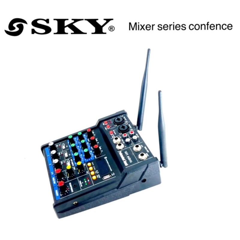 Mixer Mini Podcast Conference SKY Audio Garansi Resmi 2 Tahun