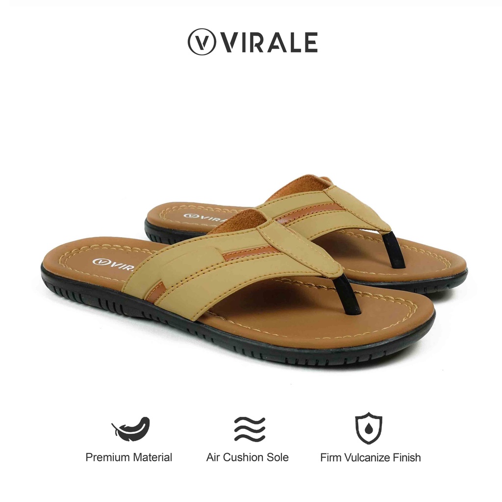 Sandal Jepit Pria Dewasa Model Kasual Distro Sendal Japit Laki Laki VINCI 01