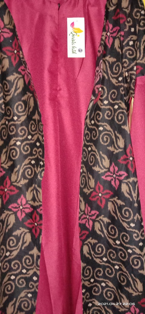 Bisa Cod !!! Couple Gamis Andini | Couple Batik Terbaru | Harga Sudah 1 Set