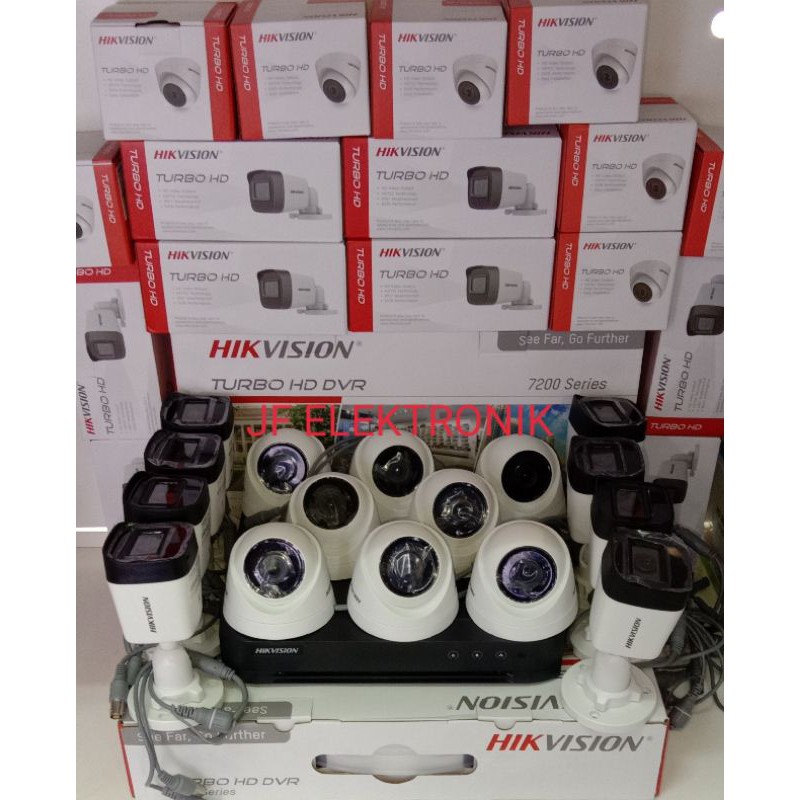 paket cctv hikvision 5mp 16 channel 16 camera hikvision 5mp