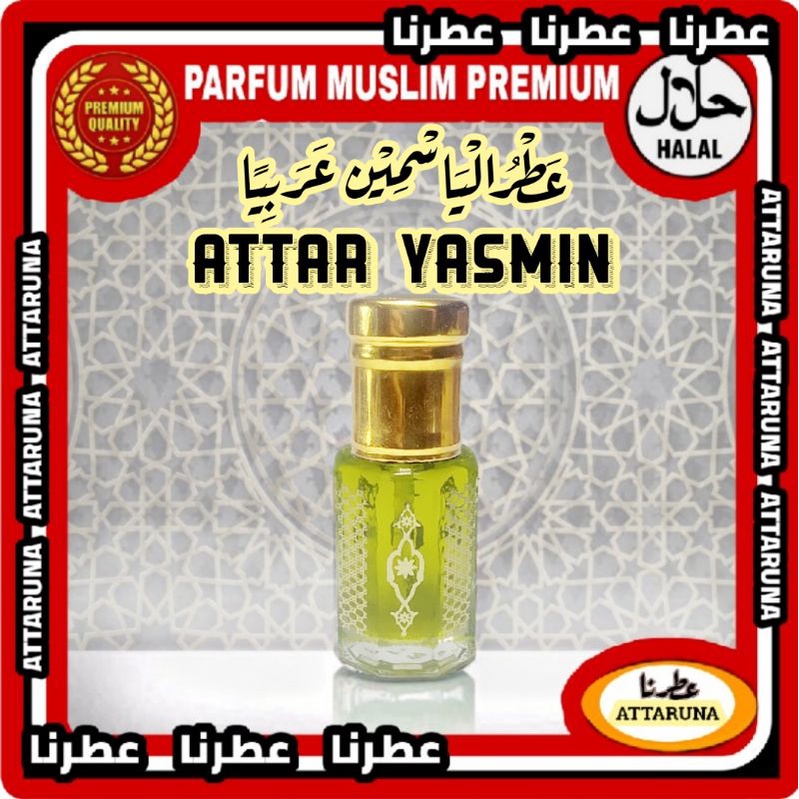 Attar Yasmin premium minyak wangi melati Arabian parfum arab