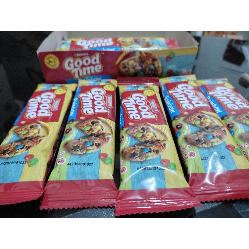 GOOD TIME RAINBOW 1'S SNACK HAMPERS LEBARAN GOODIE BAG ULTAH ANAK BISKUIT KUE KERING