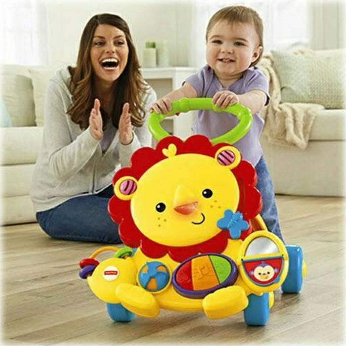 Fisher Price Musical Baby Lion Walker