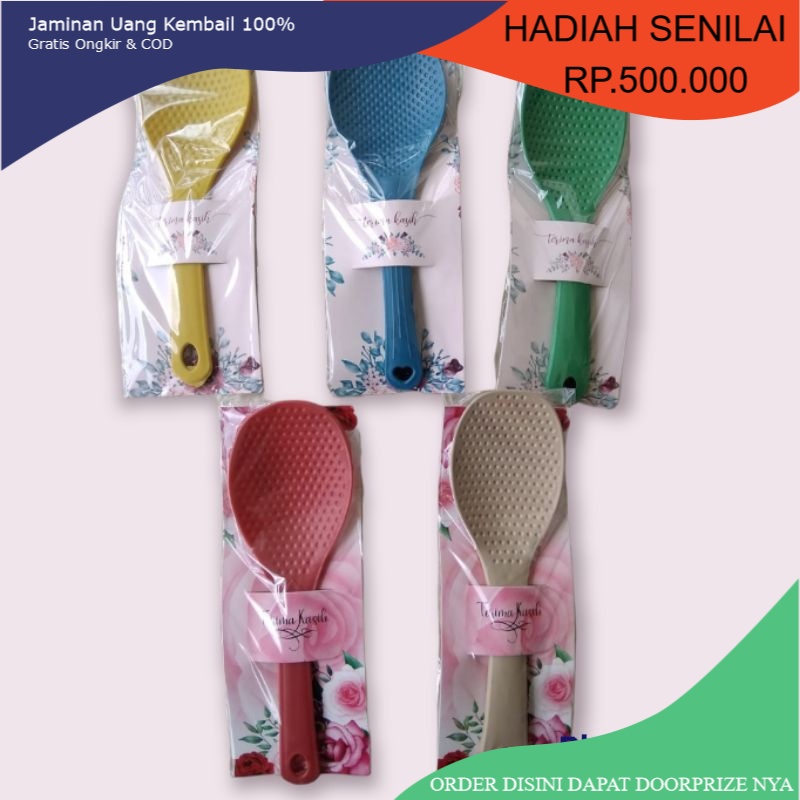 TERMURAH Souvenir Centong Magicom Kemas Kertas Alas Shabby Souvenir Pernikahan Souvenir Unik Souveni