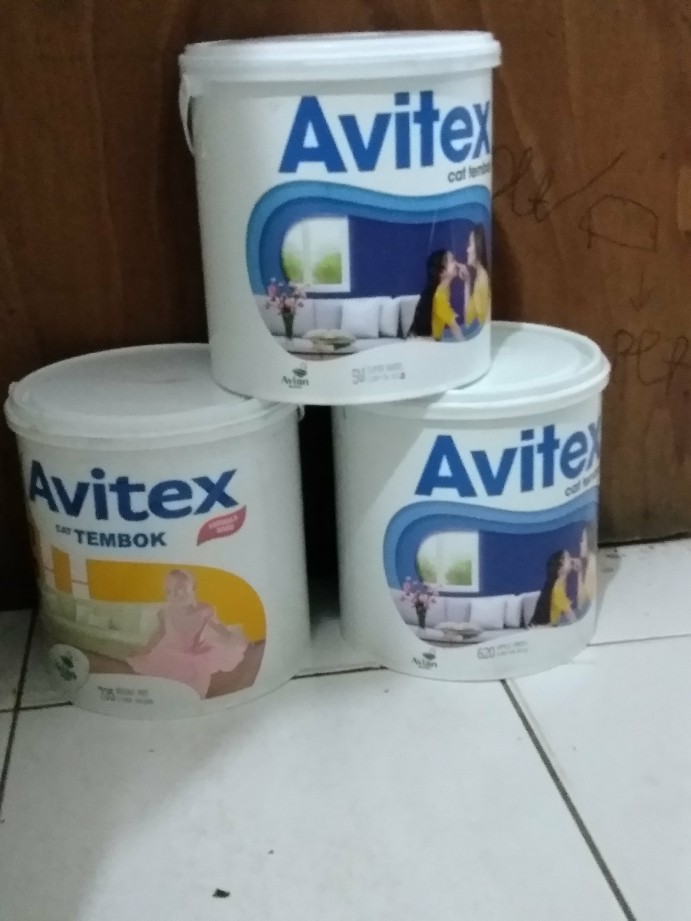 Cat Tembok Dinding 5kg 5 Kg Avitex By Avian Brands