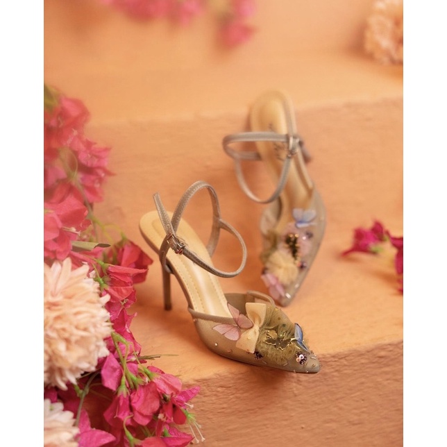 KATNIS ITTAHERL 90mm HEELS SAGE UKURAN 38