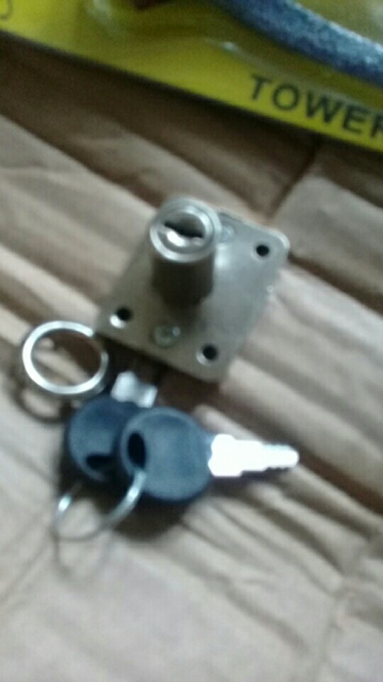 Kunci Laci L Lemari L Drawer Lock 16mm