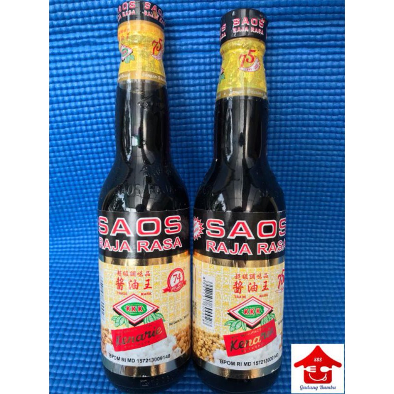 saos raja rasa KENARIE 300ml Halal original kecap asin bumbu masak dapur makanan