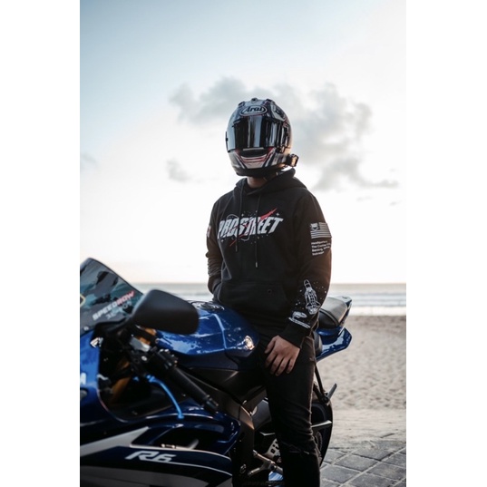 HOODIE PROSTREET RIDER FROM SPACE V.2 BLACK NEW ORIGINAL SIZE M