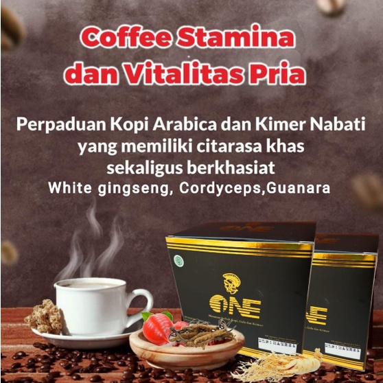 

One Premium Original Coffee|Kopi Penambah Stamina