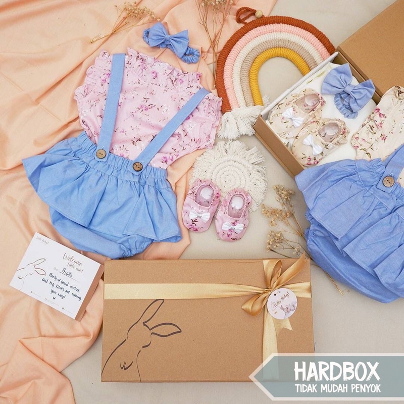 LIO035 Girls Baby Hampers 0-12 months/ Hampers bayi newborn/ Kado bayi/ baby girl gift set-3