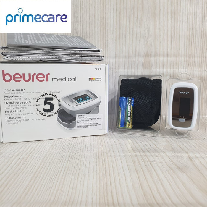 PRODUK TERBAIK - OXIMETER BEURER PO30 FINGER PULSE OXYMETER ALAT UKUR KADAR OKSIGEN