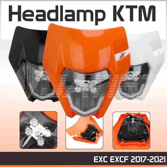 Lampu Led KTM - Headlamp LED KTM EXC EXCF 2017-2021