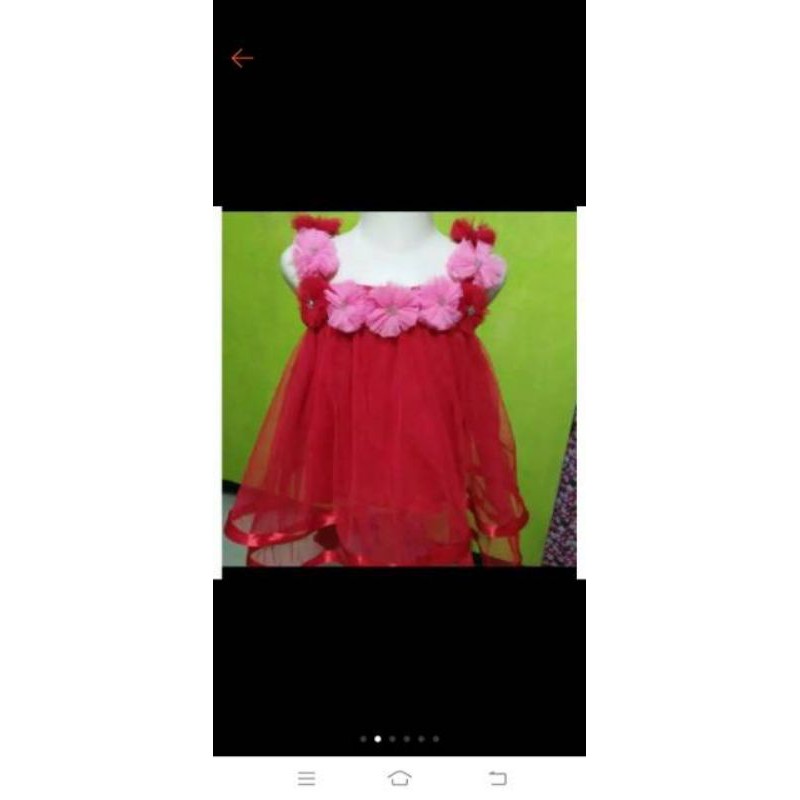 Dress baby Ucansee perempuan cewek 1 2 tahun