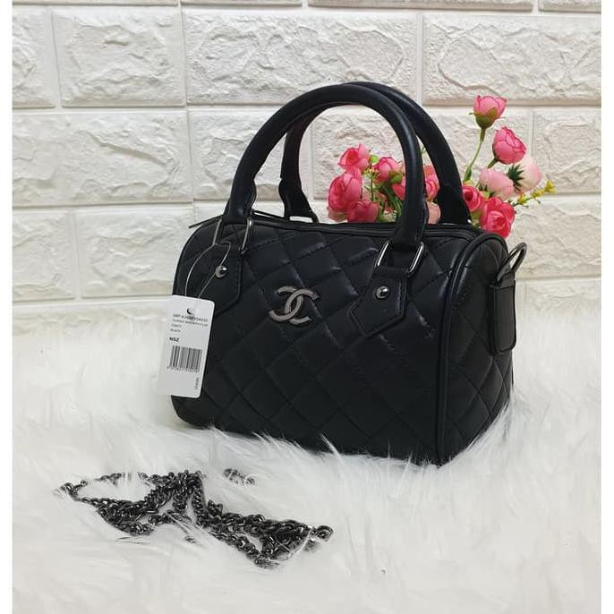 Tas Wanita Speedy Bandoliere Mini Branded Import Murah Selempang