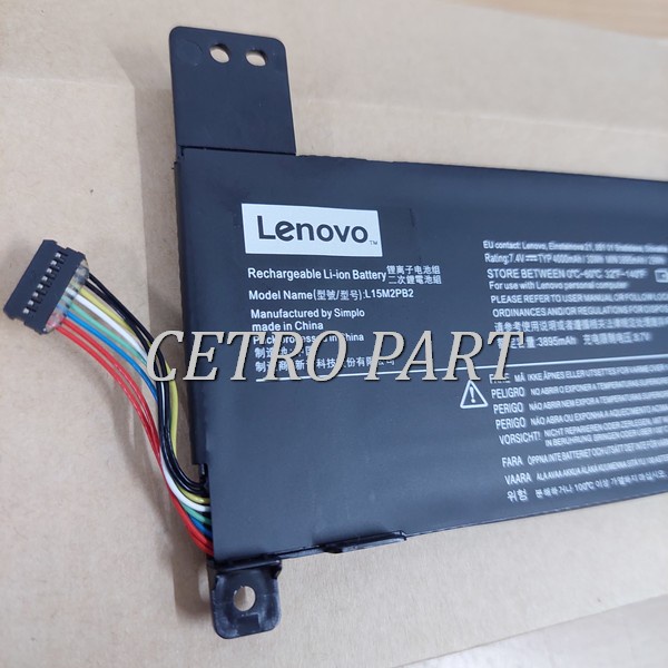 Baterai Laptop LENOVO IDEAPAD 310-14ISK L15L2PB2 L15L2PB4 L15M2PB2- BERGARANSI