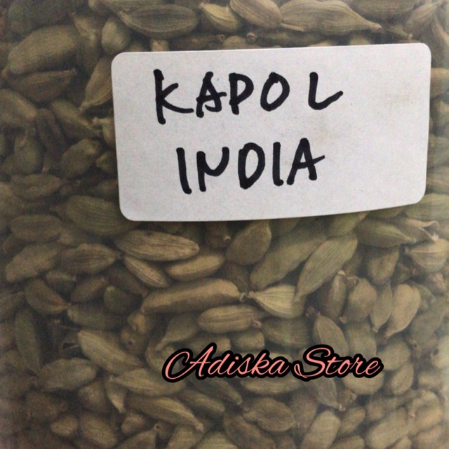 

Kapulaga / Kapolaga / Kapol Hijau India (Cardamon) 100gr