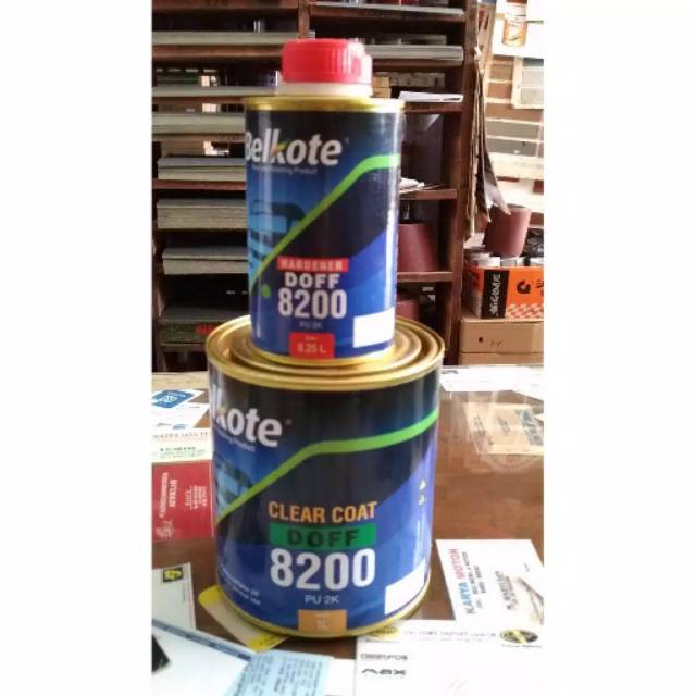 PERNIS / VERNIS / CLEAR BELKOTE DOFF 8200 1 LITER