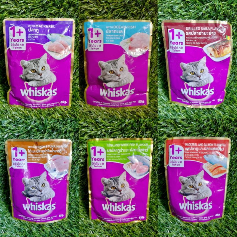 Makanan Kucing Whiskas 85gr