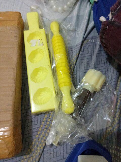 Cetakan Kue Nastar Kue Kering Motif Kerang Tekan Satuan