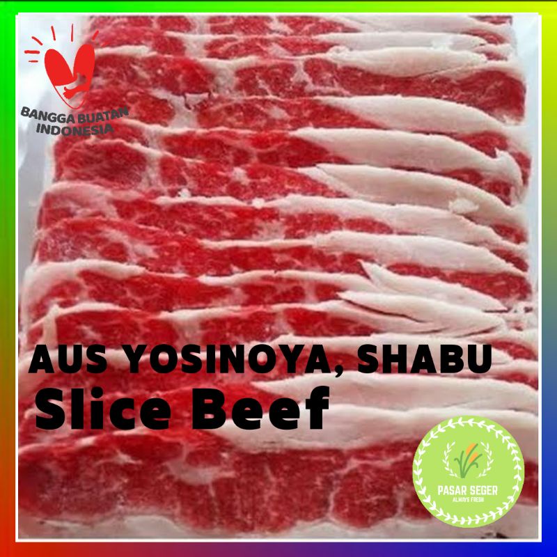 

Beef Slice Premium (AUS) / Yoshinoya / Shabu [500g]