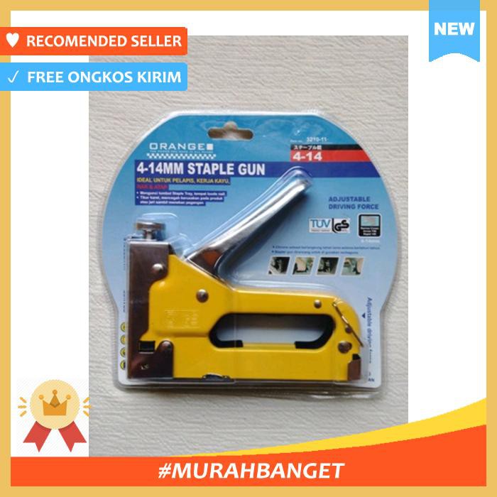 

Staple Gun 4 14Mm Orange Staples Jok Kulit Sofa