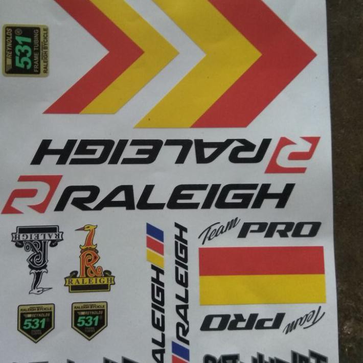 ERF[1235] Sticker decal frame sepeda road bike balap jadul vintage raleigh Datang Lagi ...,,...,