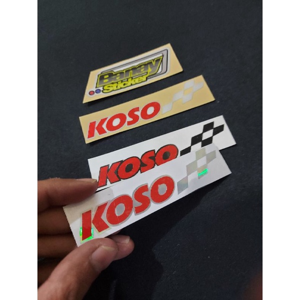 STICKER KOSO CUTTING