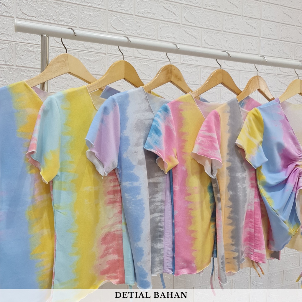 3734 sugar shirred top