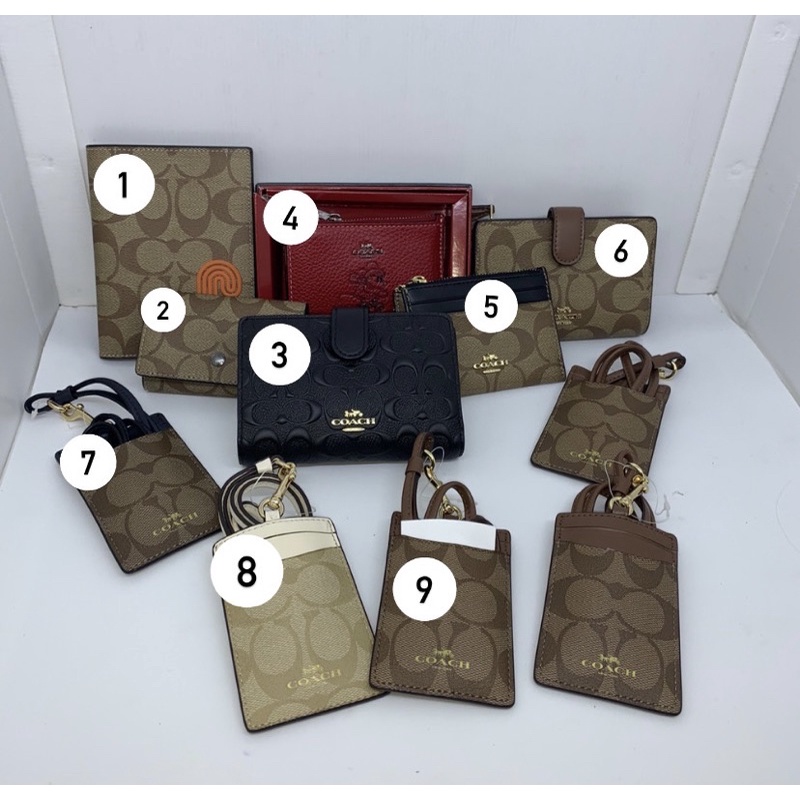 Coach wallet/dompet coach/ID card coach/card holder