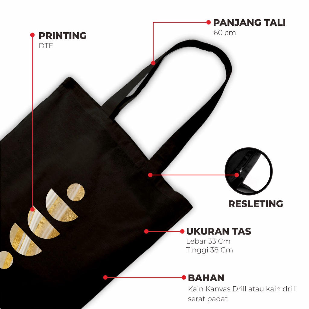 Sevine Totebag Tas Wanita Tote Bag Resleting Nordic Black Series - BNB