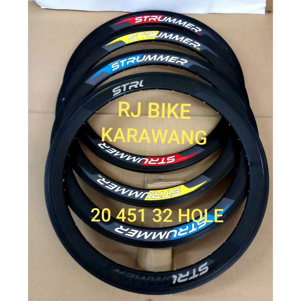 Rims Strummer Folding 20 451 Disc Brake 32 Hole 4CM