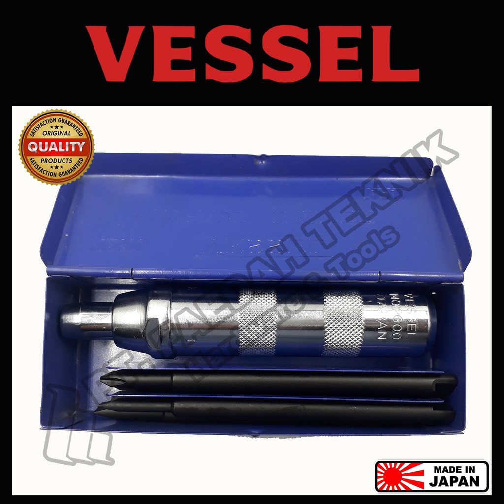 Vessel Impact Driver No.2600 (Obeng Ketok) Made in Japan