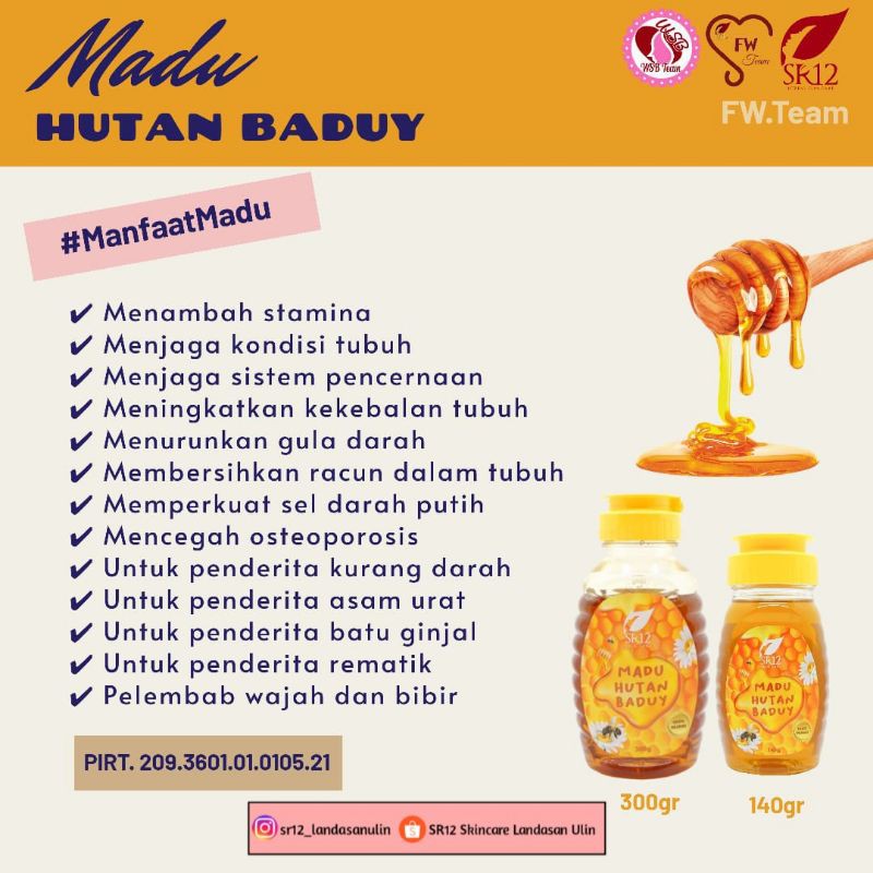 

MADU HUTAN BADUY 300gr