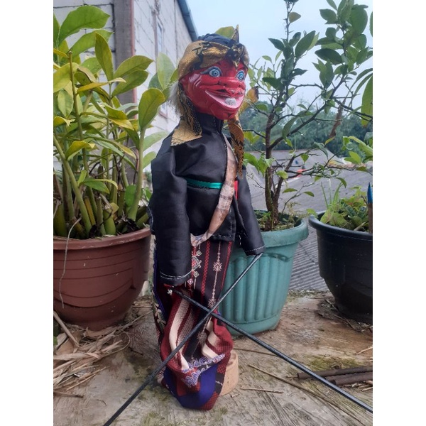 wayang golek cepot standar pentas