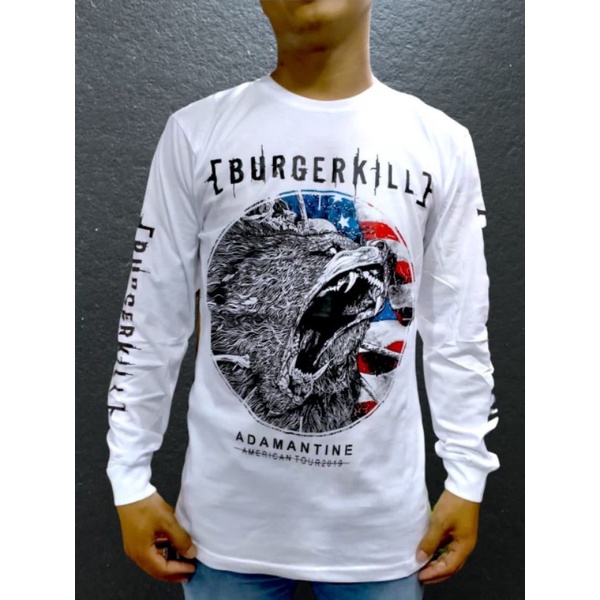 (COD )KAOS MUSIK METAL BURGERKILL KAOS METAL PRIA