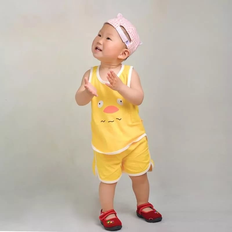 Zalfa Setelan Anak &amp; Bayi / Baju Anak Perempuan &amp; Laki Laki Sablon / Setelan Anak Perempuan &amp; Laki Laki 0 - 3 Tahun CK EYE 25