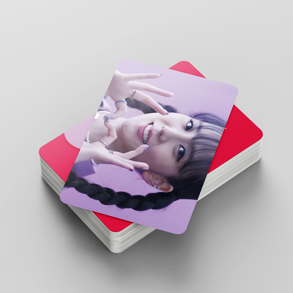 54pcs Kartu LOMO Foto Kpop BLACKPINK 2022 JENNIE JISOO LISA ROSE Untuk Koleksi