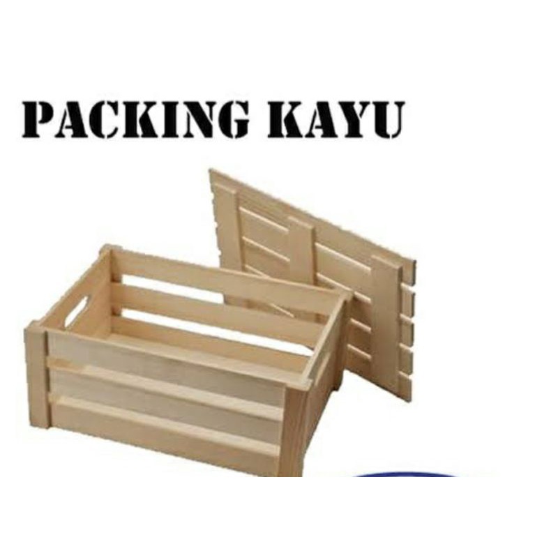 

Packing kayu & Bubble wrap