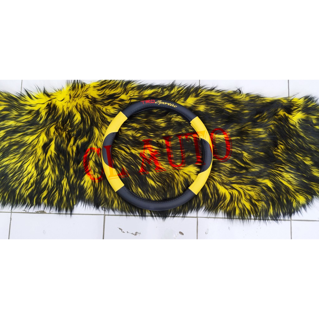 Paket Hemat STIR TR* + BULU Alas Dashboard Mobil Set Hiasan Interior Mobil Murah / Pelindung Cover S