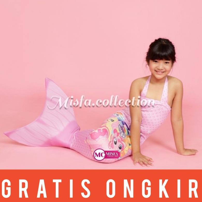 COD kostum mermaid Little Pony