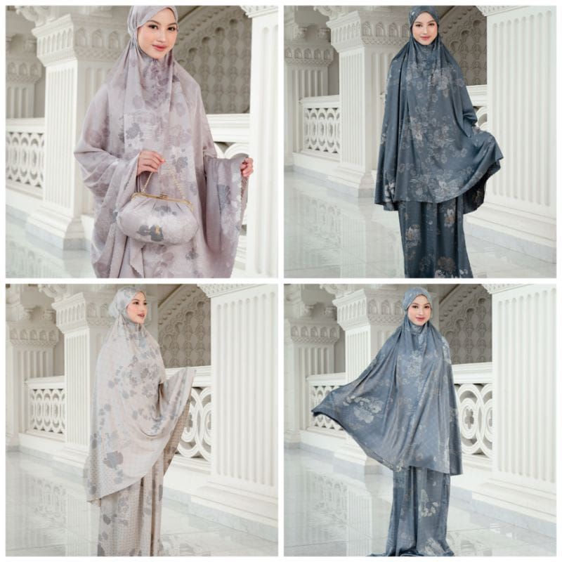 MUKENA LUELLA/ LUELLA PRAYER SET BLOSSOM/LUELLA PRAYER SET BY HEYLOCAL.ID/ LUELLA PRAYER SET