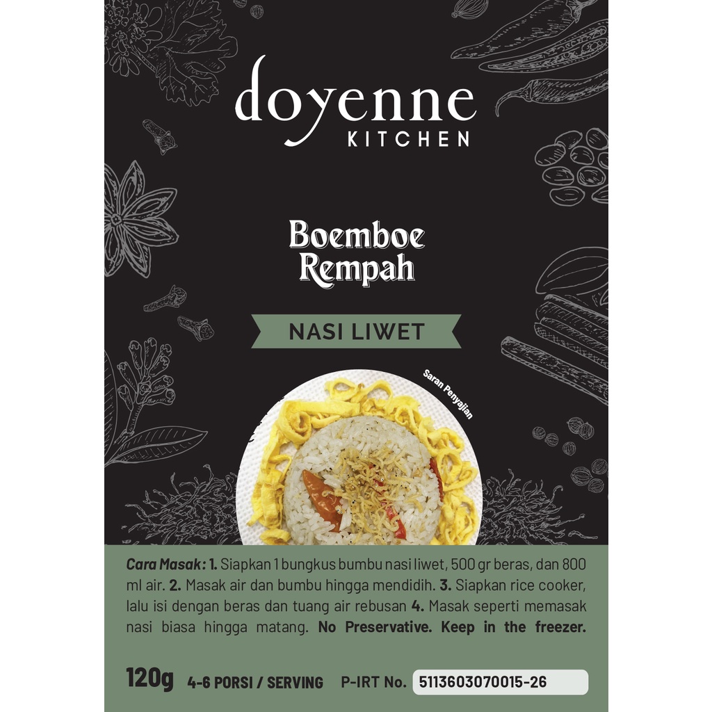 

Boemboe Rempah Nasi Liwet